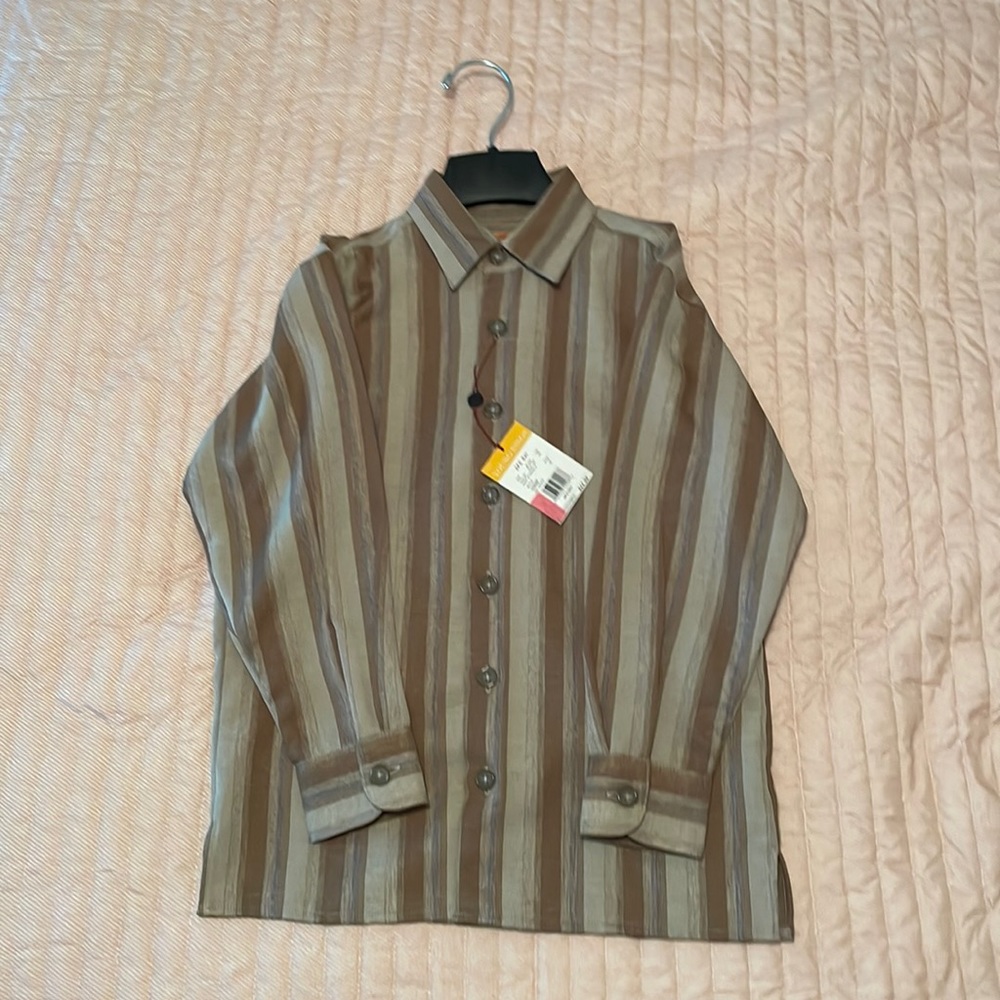 Shirt and pants set by Steve Harvey